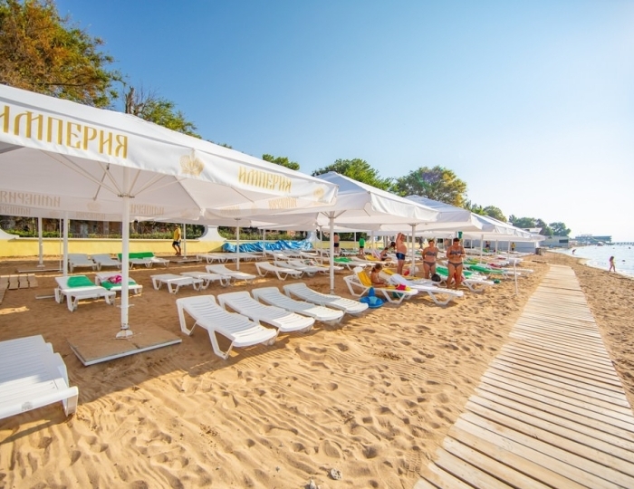 Оборудованный пляж - СОК «Империя»
